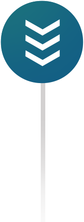 Blue arrow graphic